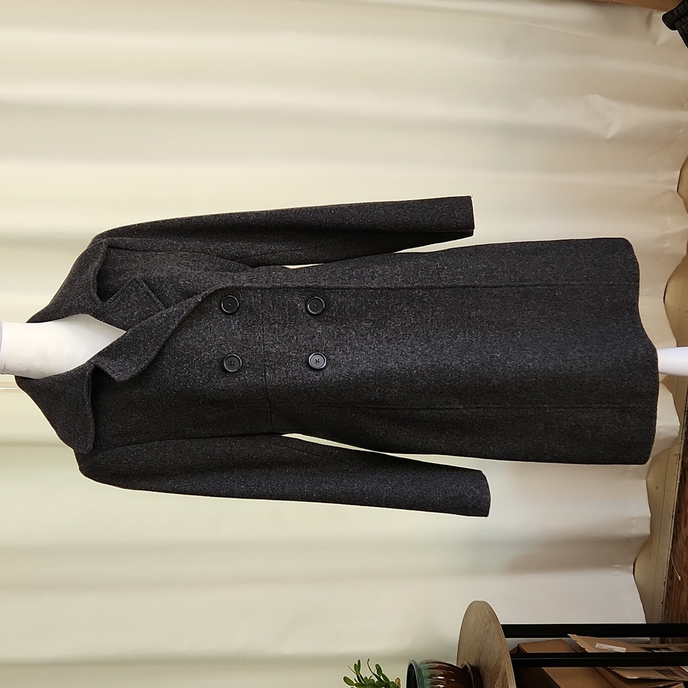 Old Navy Gray Dress/Pea Coat.
